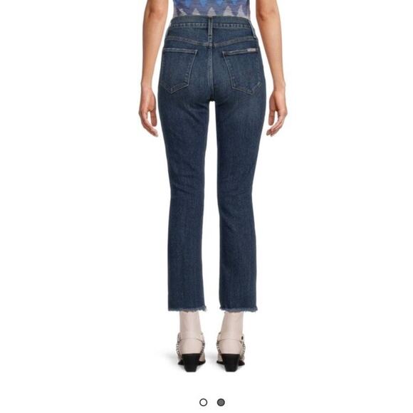 Hudson Jeans Blair High-Rise Allure Straight Crop Jean Women's Size 29 $225.00 - Picture 2 of 9